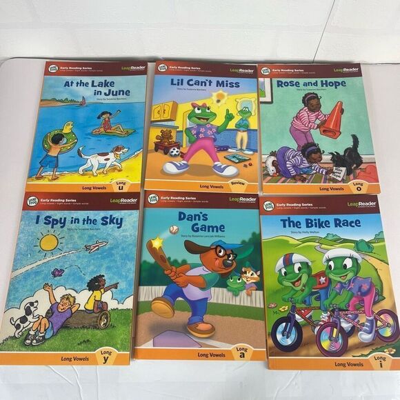 Leap frog Leap Reader Book set Long Vowels - Picture 1 of 6